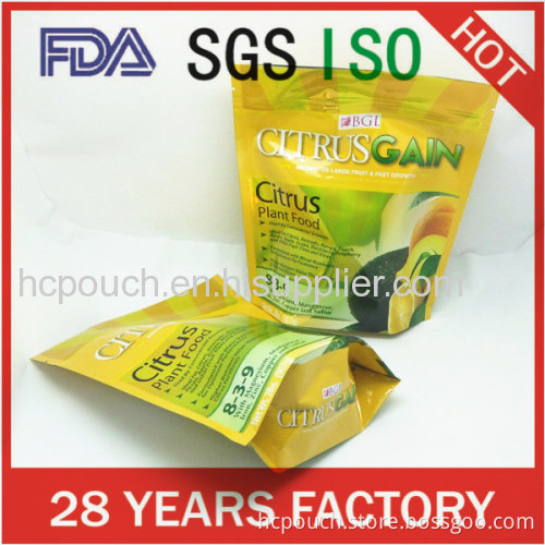 Stand Up Plastic Dog Food Pouch 